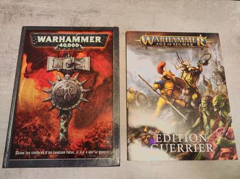 Lot de 2 livre Warhammer 40,000