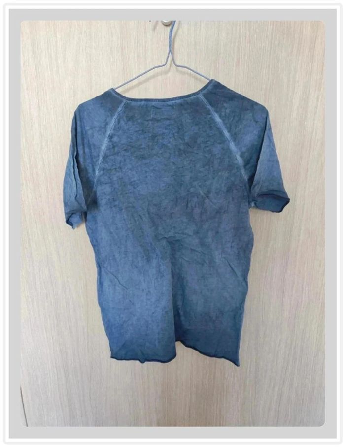 Zara – Tee-shirt homme – Taille S – Tons bleu/gris - photo numéro 2