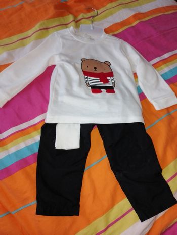 Ensemble 3 pièces neuf 18 mois