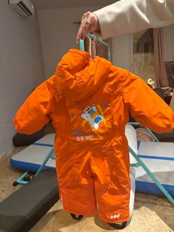 Combinaison de ski bébé Wedze 18 mois orange mixte