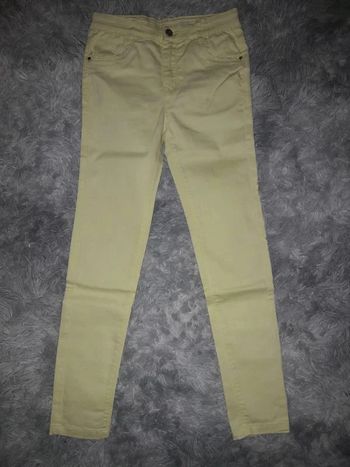 Jean slim jaune Vertbaudet 10 ans