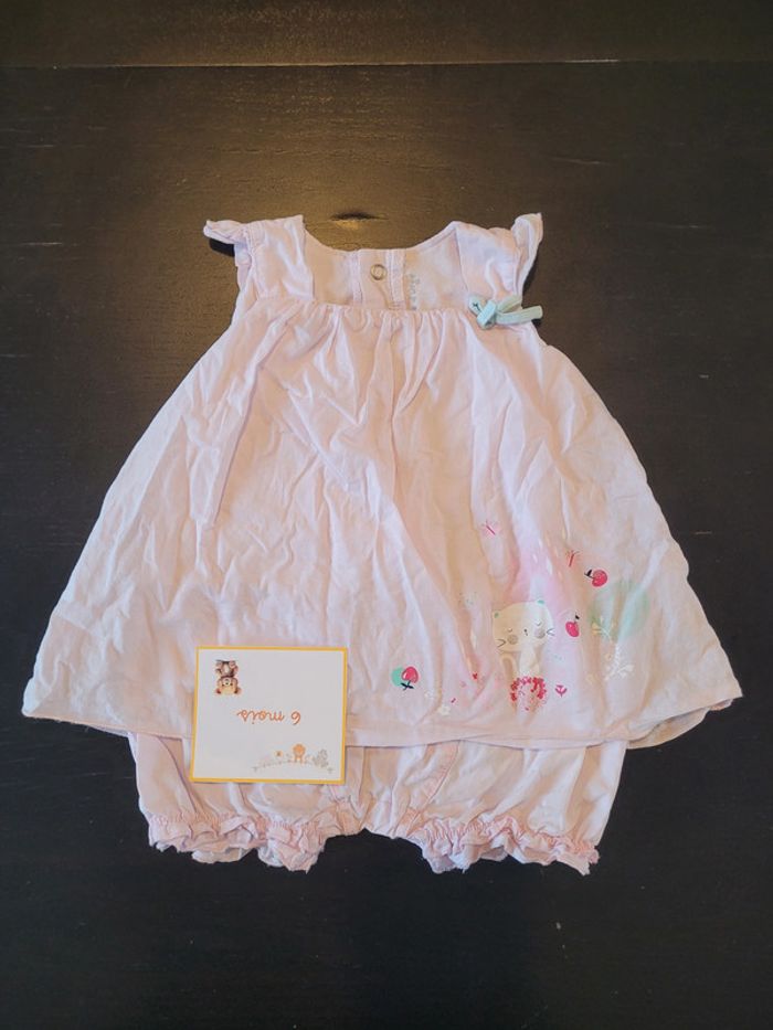 Lot robes & combishorts été fille 6 mois - photo numéro 11