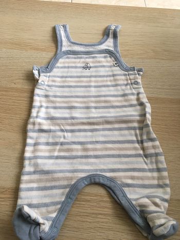 Salopette petit bateau