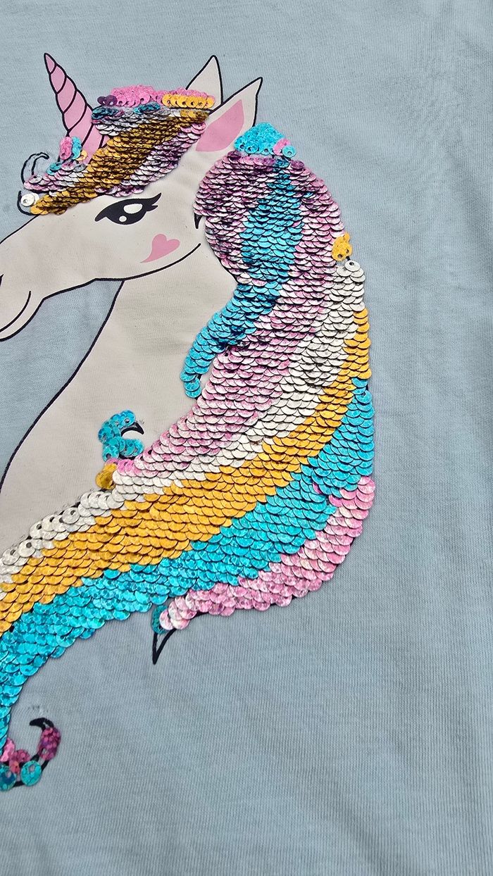 Tee-shirt MC 8 ans fille La Halle - photo numéro 2