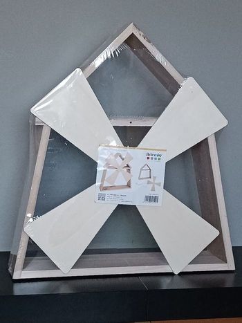 Moulin en bois à décorer 