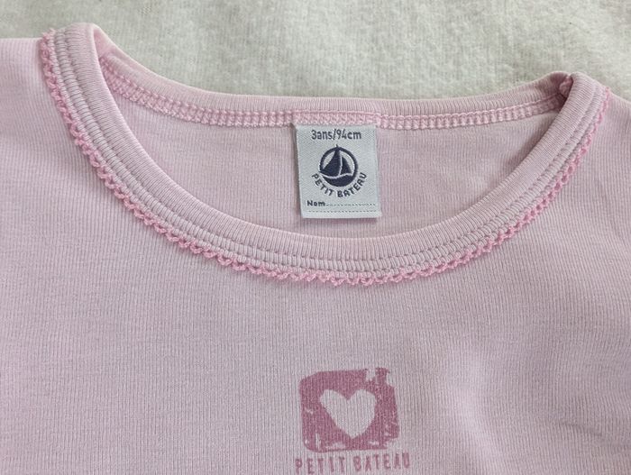 Sous-pull ML rose - 3A - Petit Bateau - photo numéro 2