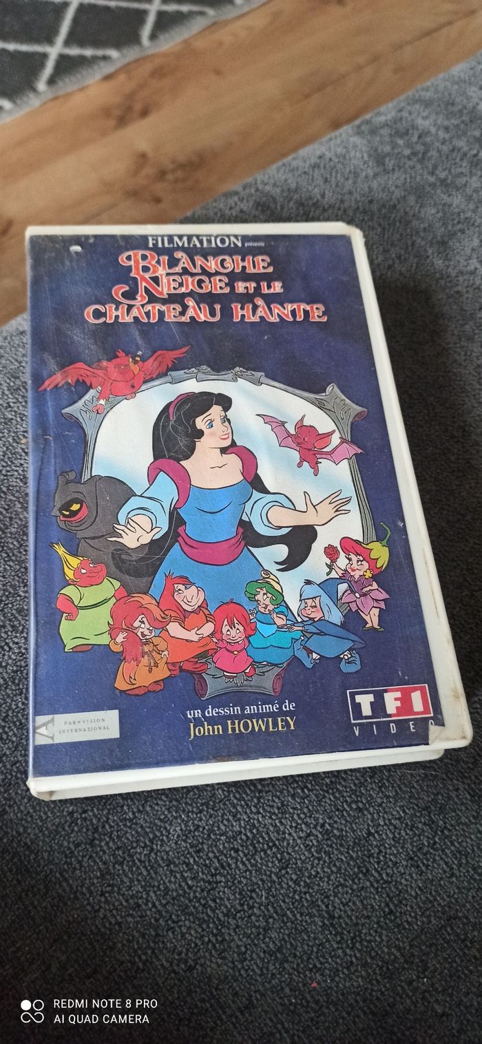 Cassette video Blanche neige