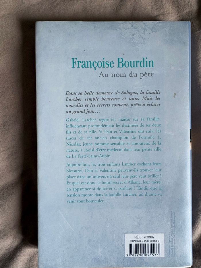 Au nom du père – Françoise Bourdin - photo numéro 2