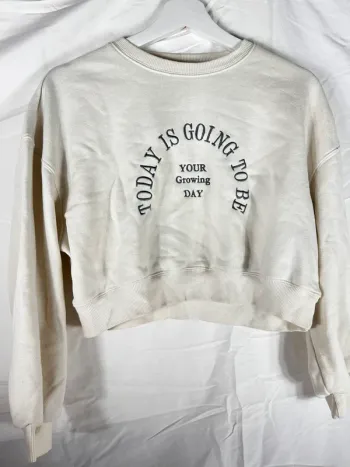 Pull Crème blanc SHEIN