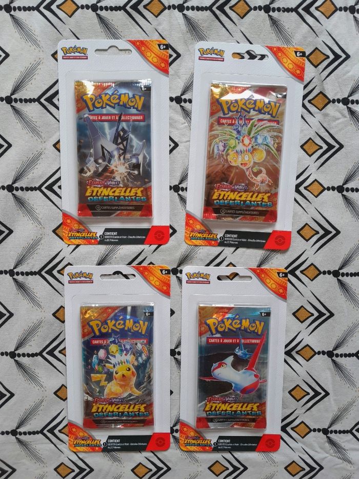 Pokémon Artset Booster EV08 | Étincelles déferlantes - Neuf Scellé [FR]