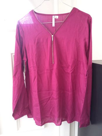 Blouse fushia