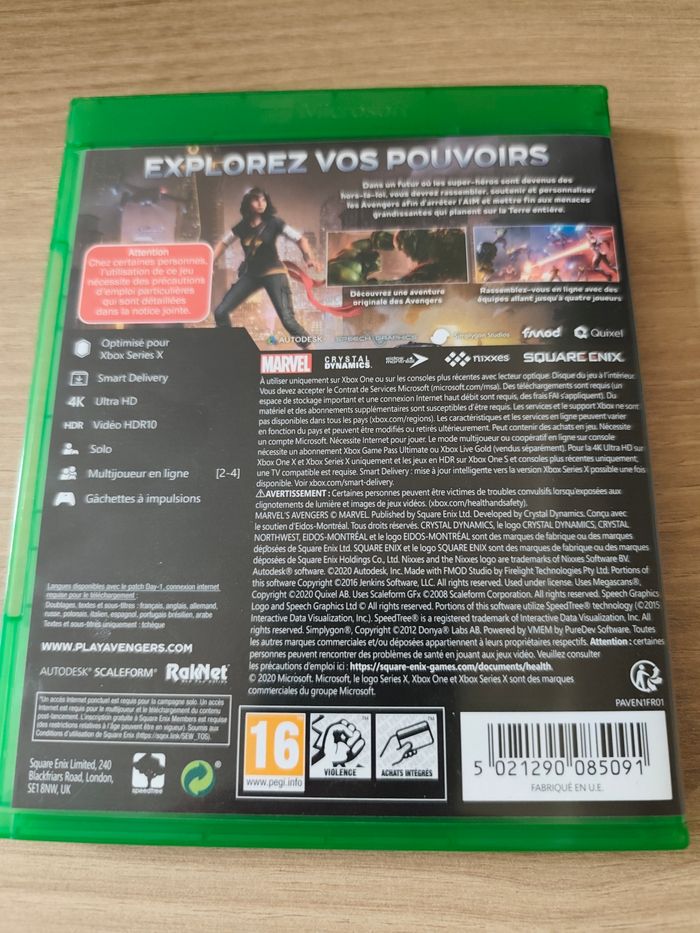 Avengers Xbox - photo numéro 2