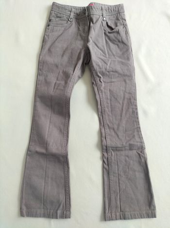 🤎 Jeans bootcut taupe - NKY - 10 ans - Neuf 🤎