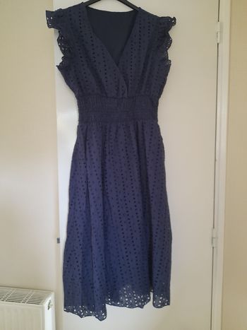 Robe été bleu marine