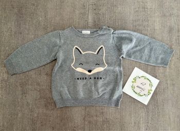 Pull fin bébé garçon - 12 mois