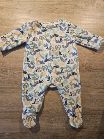 Pyjama savane taille 3 mois 🌸