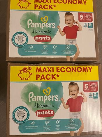 Couche Pampers harmonie taille 5 pants 
