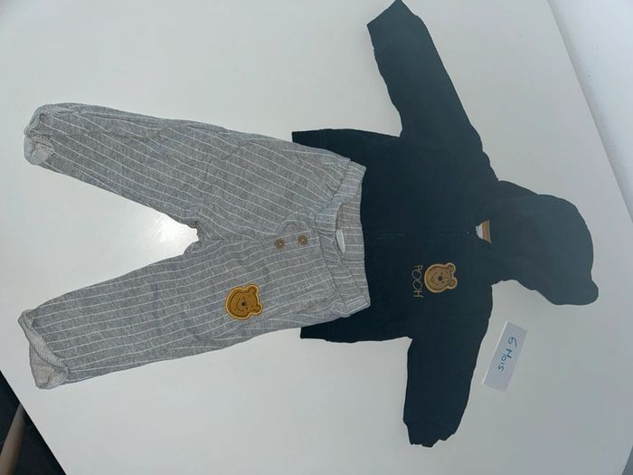 Ensemble veste + pantalon Winnie 6 mois