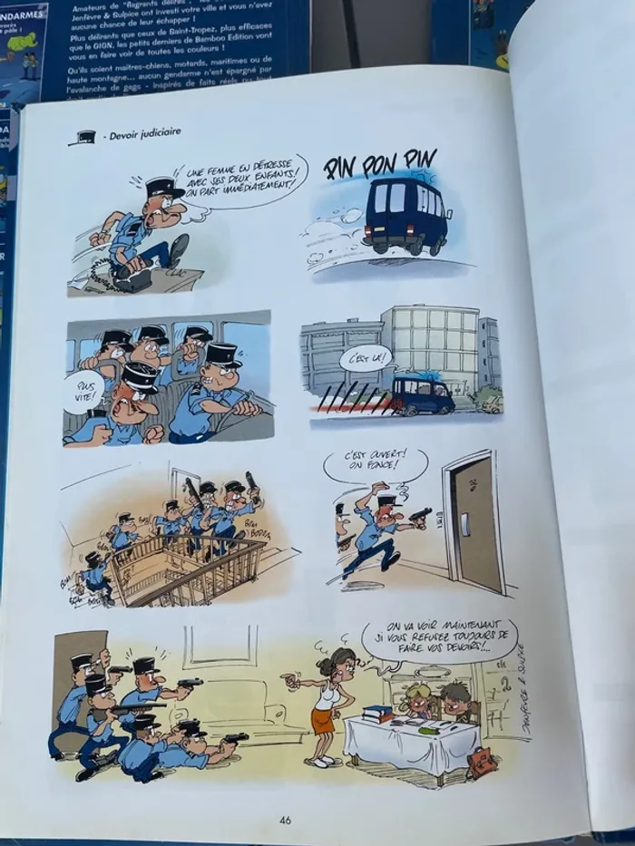 4 bd les Gendarmes Humour Rire garantis Bamboo 2003 - photo numéro 5