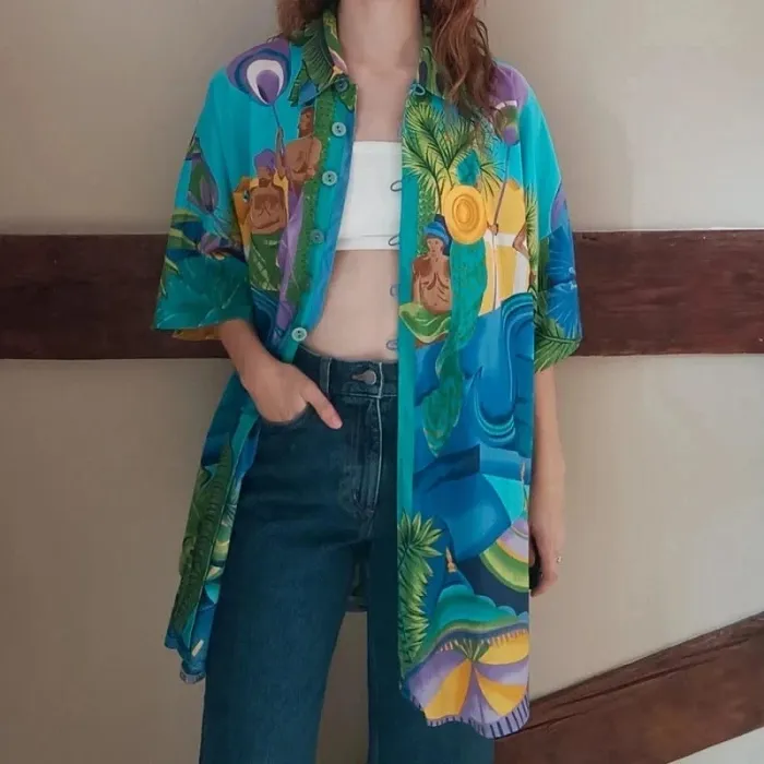 Chemise imprimée Laurèl - photo numéro 2