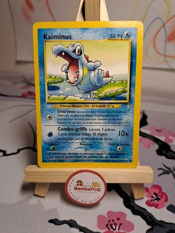 Carte Pokémon Kaiminus 81/111 Neo Genesis ed2 Wizards Fr
