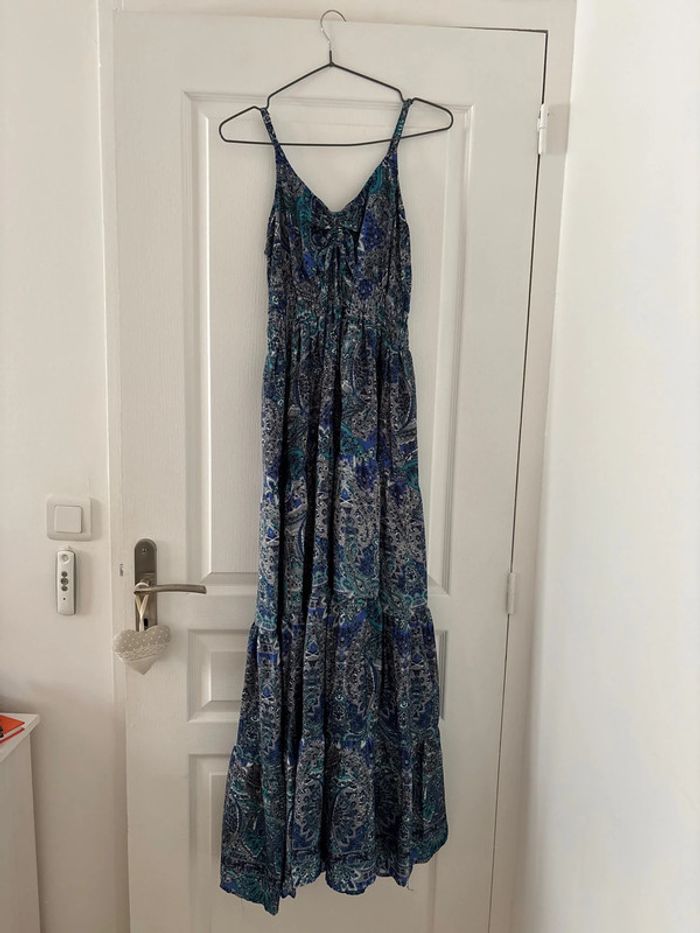 Robe bohémienne bleu - photo numéro 2