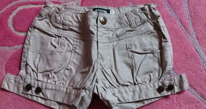 Lot de 2 shorts fille en 8 ans - photo numéro 2
