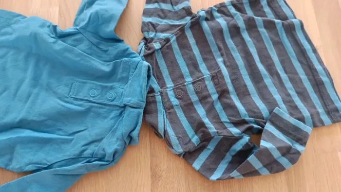 Tee shirt manches longues tissaia taille 3 mois - photo numéro 2