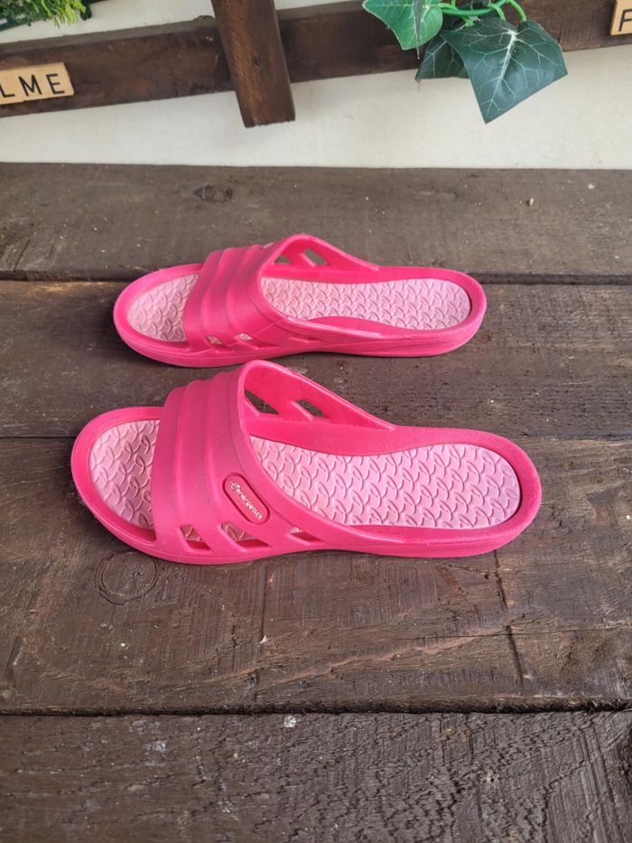 Claquette de plage rose - photo numéro 2