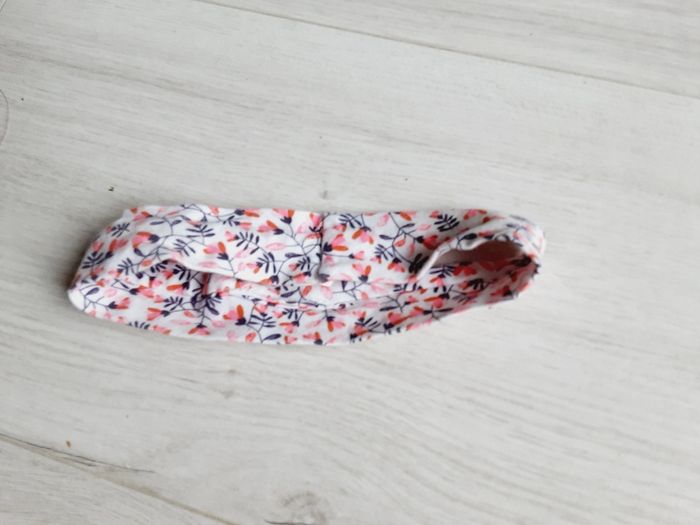 Vêtement bébé fille bandeau taille unique fleurs Orchestra - photo numéro 2