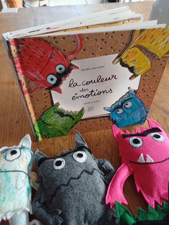 Personnage du livre la couleur des émotions - photo numéro 2