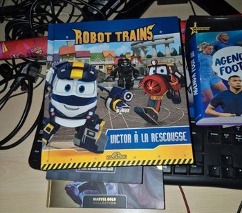 Livre Robot Trains 