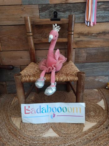 Peluche flamand rose jellycat be