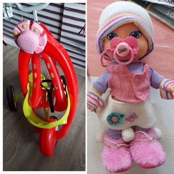 Patinette trottinette jagget's et poupon