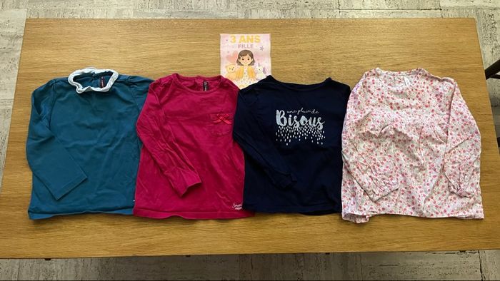 Lot de 4 t-shirts