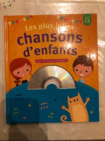 Livre chanson d’enfants neuf
