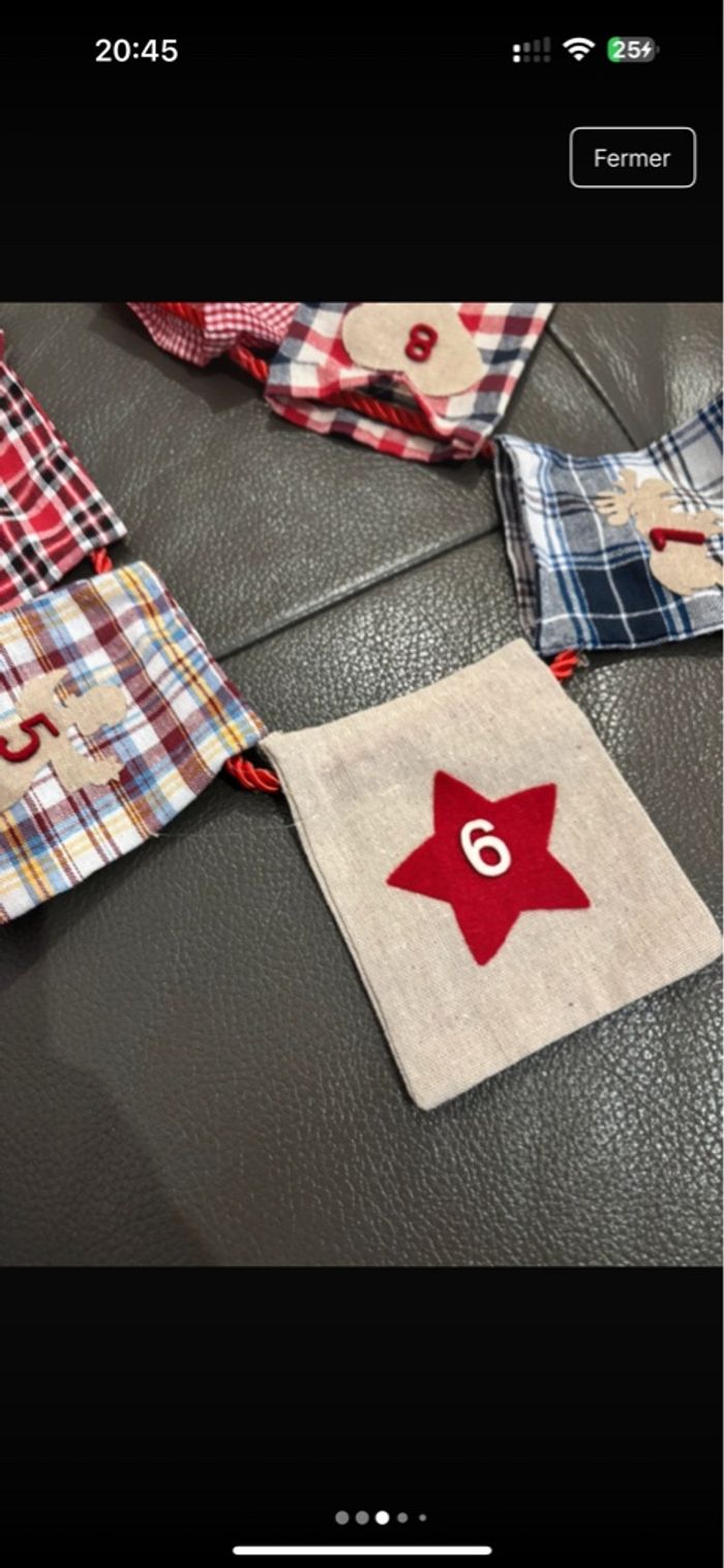 Guirlande calendrier de l’avent à remplir - photo numéro 7