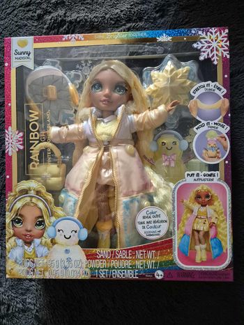 Rainbow High - Winter Wonderland - Jaune- Révèle ta couleur