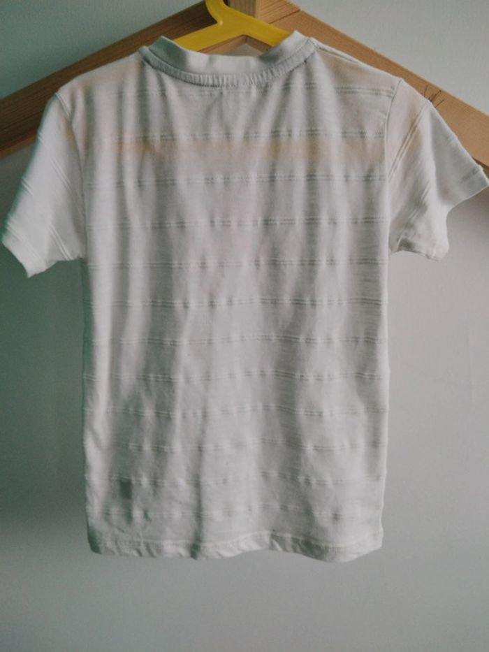 Polo manches courtes blanc Zeeman 7/8 ans - photo numéro 2