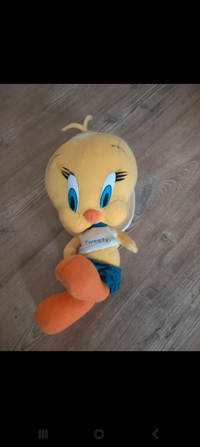 Peluche titi grosminet