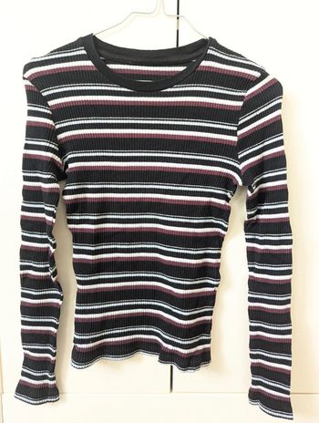 Pull léger taille S 36 rayé