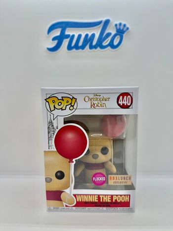 Funko Pop Disney Winnie The Pooh 440 Flocked BoxLunch Exclusive 🇺🇸
