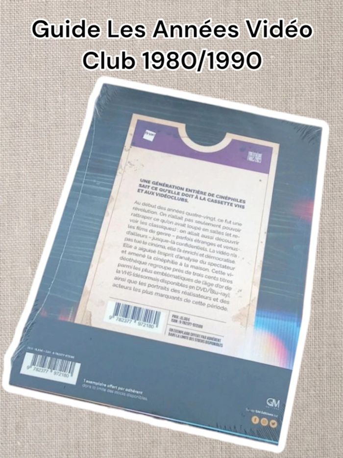 Guide Les Années Vidéo Club 1980/1990 - Neuf sous blister - photo numéro 2