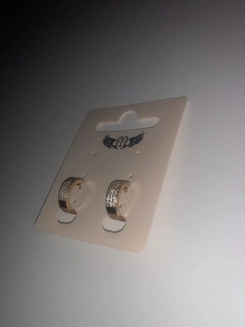 Créoles oxyde de zirconium