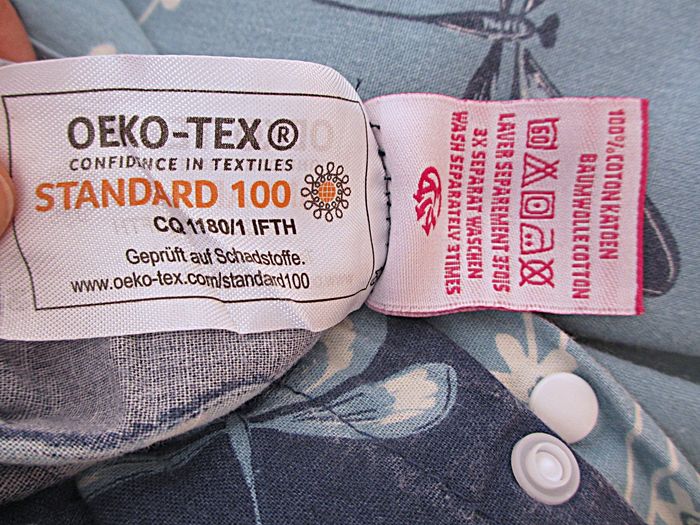 Parure de lit motifs végétal et libellule Françoise Saget - Housse de couette 200 x 200 - photo numéro 9