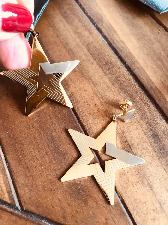 Superbes boucles étoiles - photo numéro 2