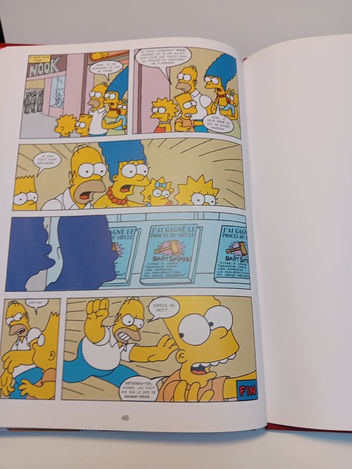 Livre Bande dessinée les Simpson Sous les projecteurs - photo numéro 7