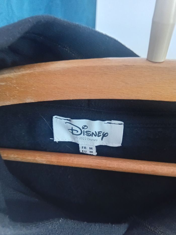 Sweat à capuche pull court château Disney croc top large manches longues - photo numéro 3