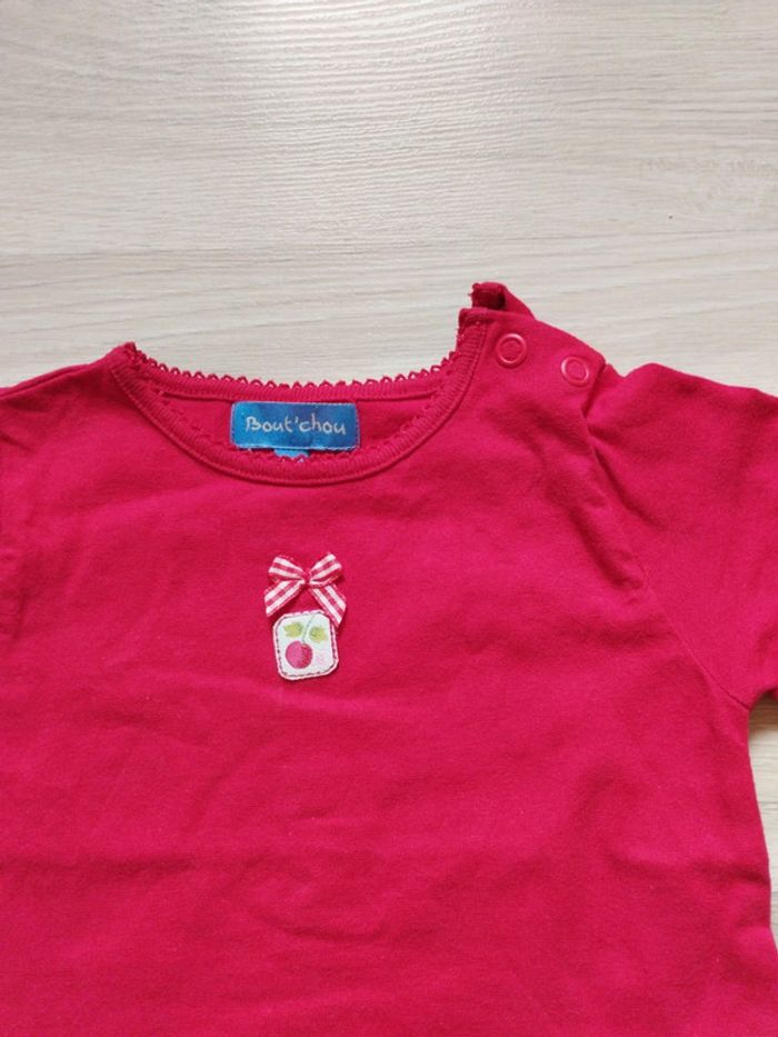 Tee-shirt manches courtes 6 mois - photo numéro 2