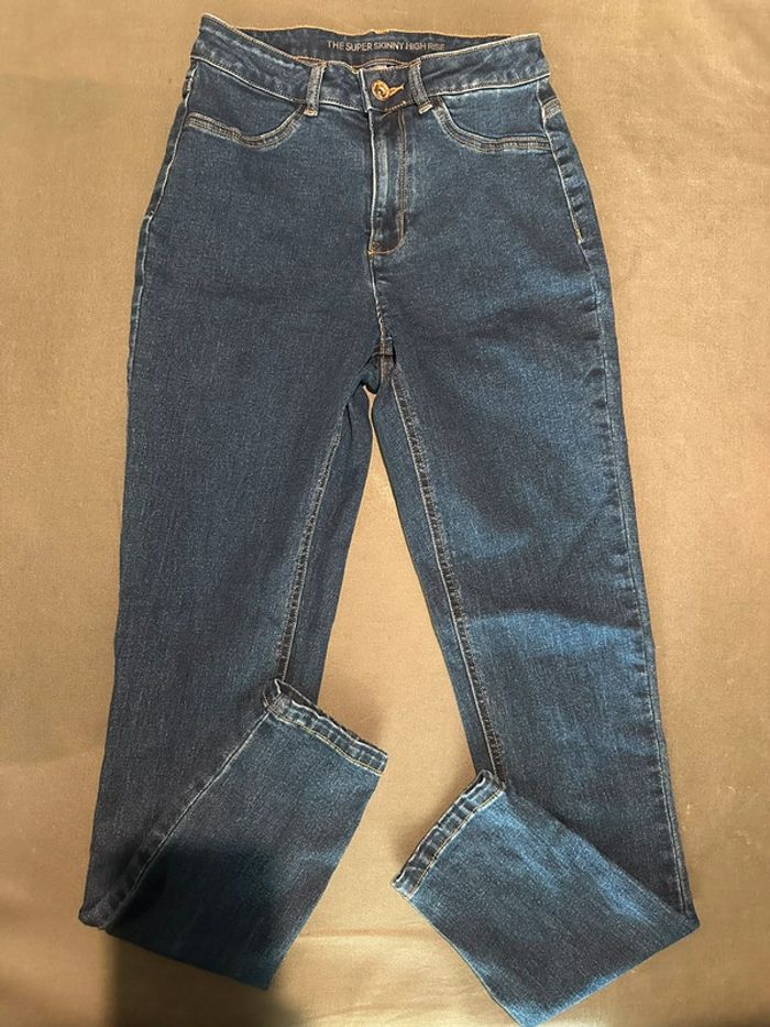 Jean skinny taille haute Yessica T34-36